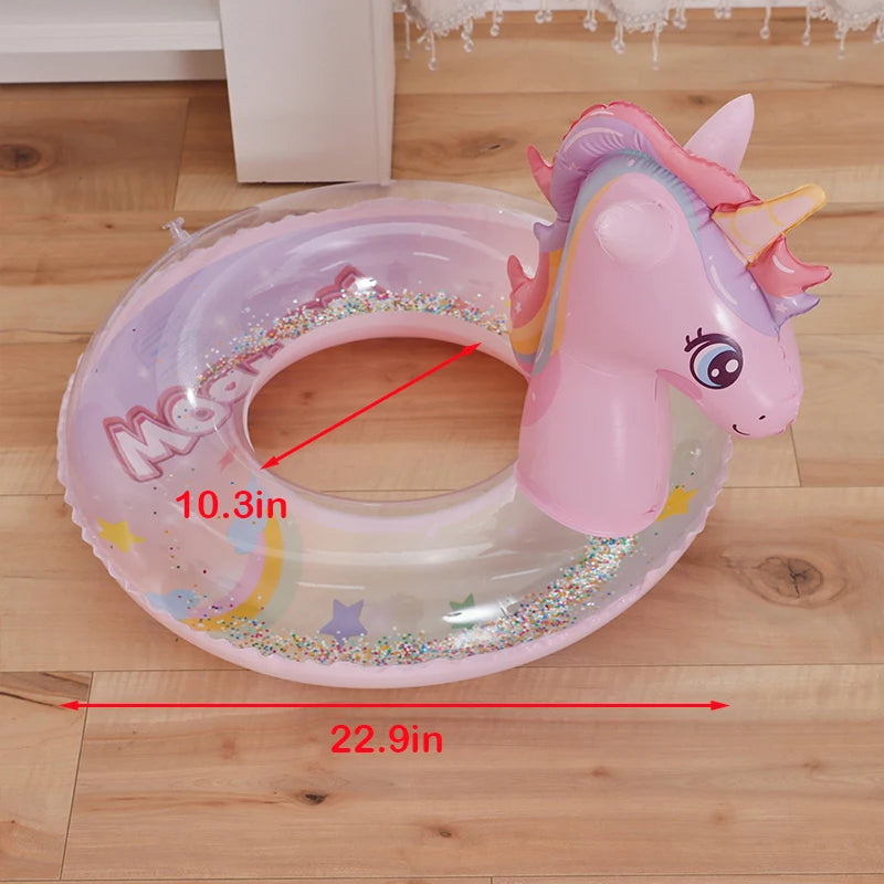 ROOXIN Adult Inflatable Swimming Ring - Pool Float Tube with Seat Design for Water Play and Beach Parties