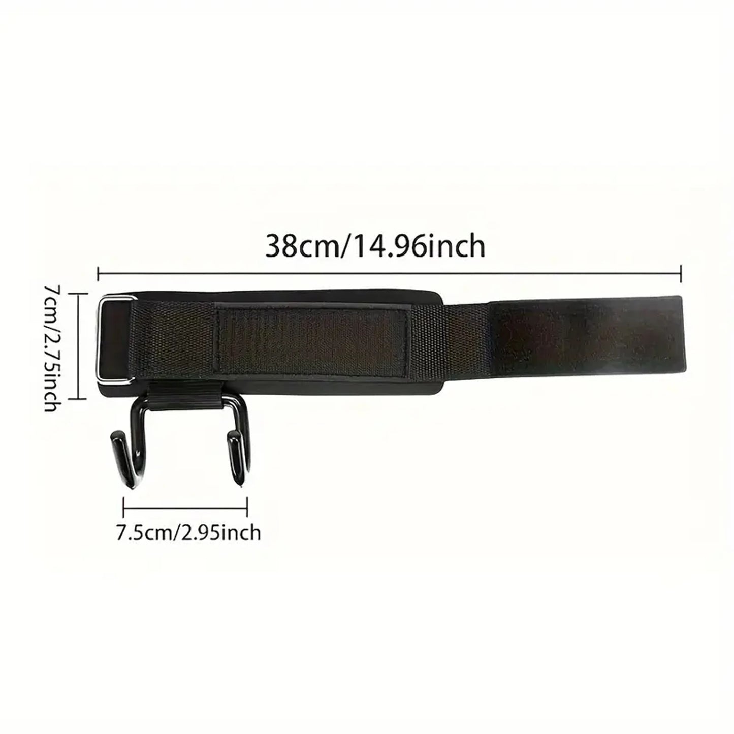 2-Pack Stainless Steel Heavy-Duty Wrist Hooks