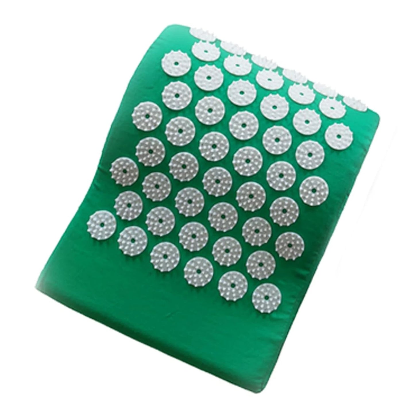 Rectangle Acupressure Back Pillow - Large Touchpoints for Lower Back Pain Relief, Washable Stress Relief Cushion
