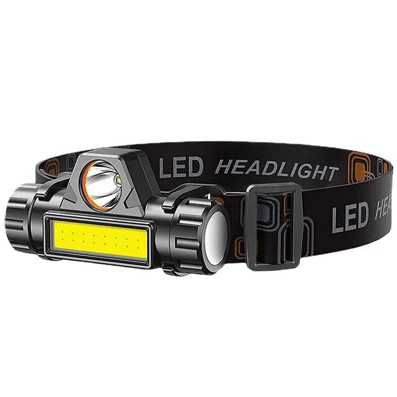 Rechargeable COB LED USB Headlamp - Professional Series