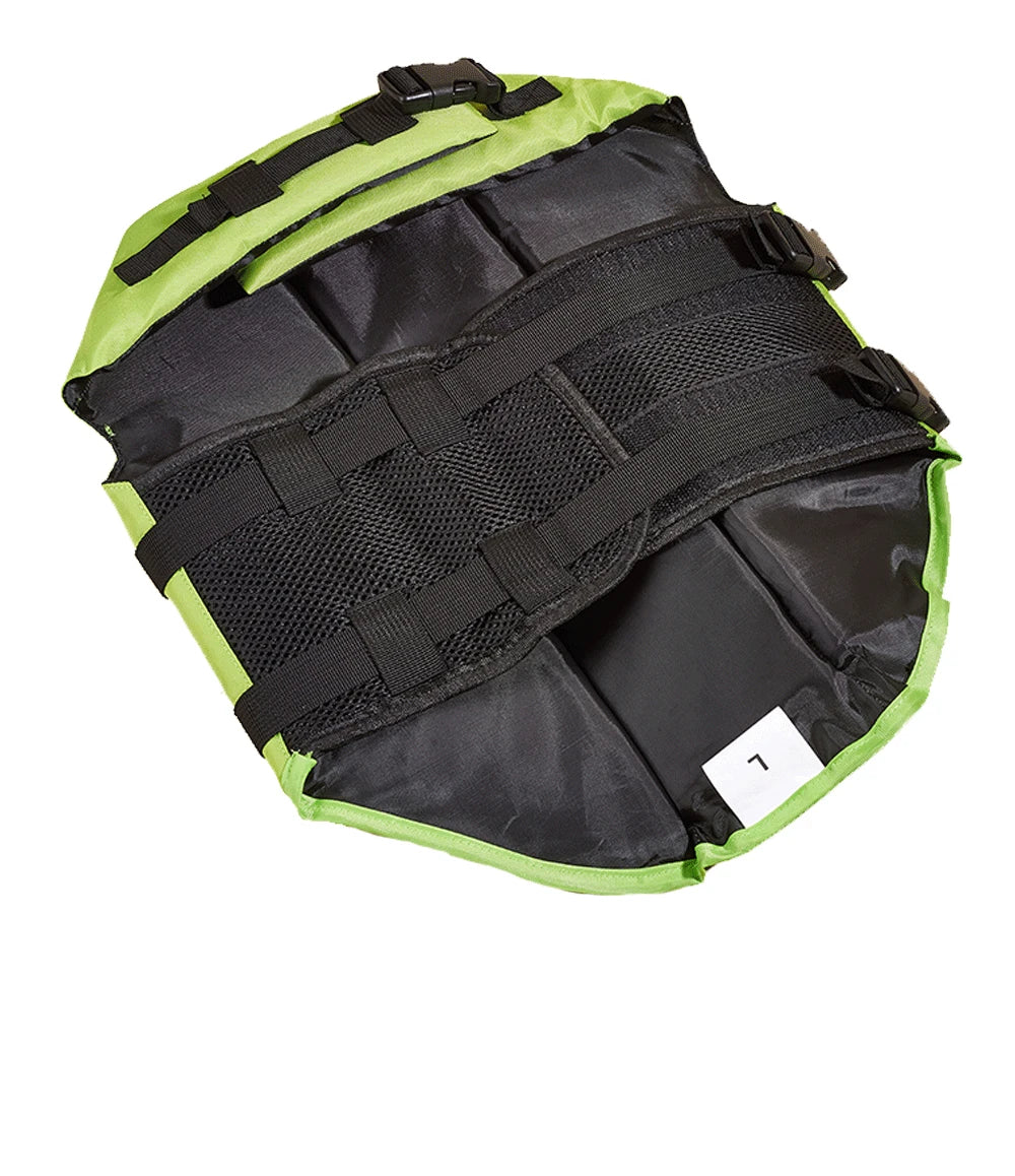 Enhanced Buoyancy Dog Life Jacket - Safety Swimming Vest with Handle for Small Medium Large Dogs - Shark Design Surfing Gear