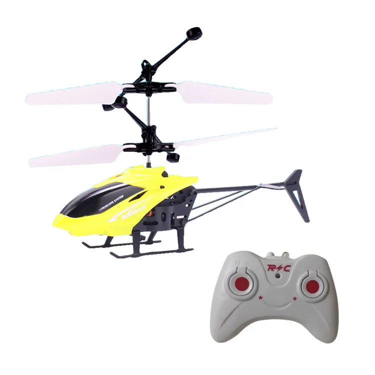 Rechargeable Mini RC Drone - Remote Controlled, Safe, Fall-Resistant, RC Helicopters - Drone for Children