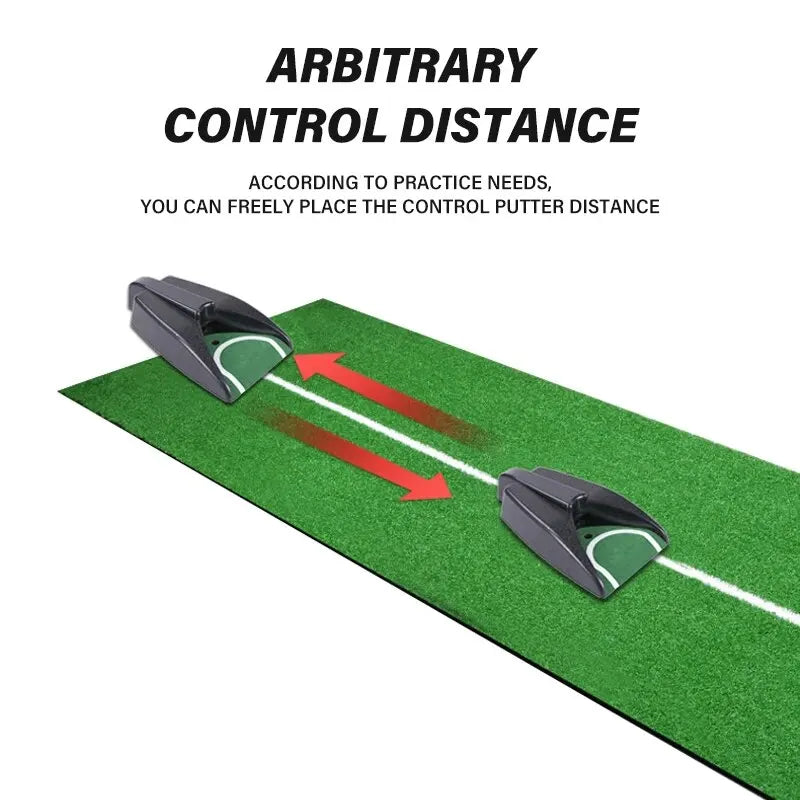 Golf Ball Return Putter Cup - Automatic Portable Training Device for Indoor/Outdoor Practice