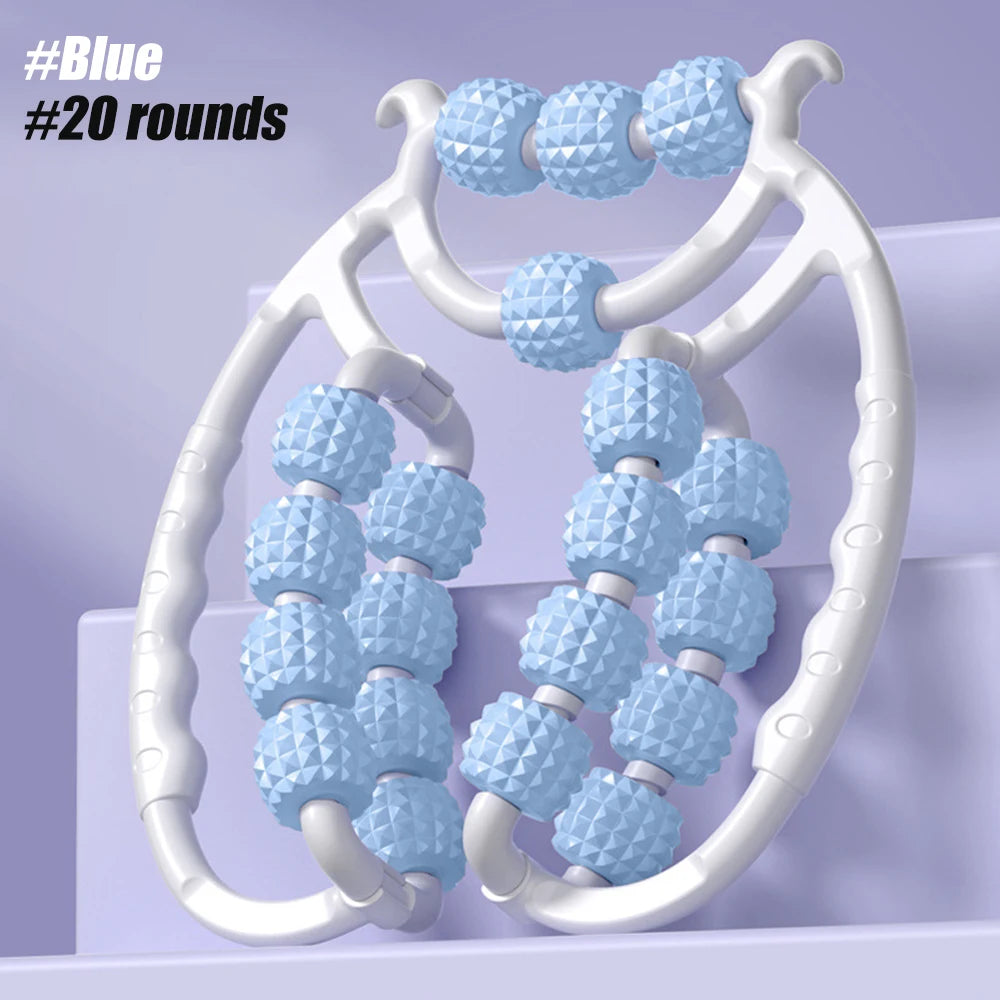 Anti-Cellulite Massager - 20 Wheel Annular Leg Clamp