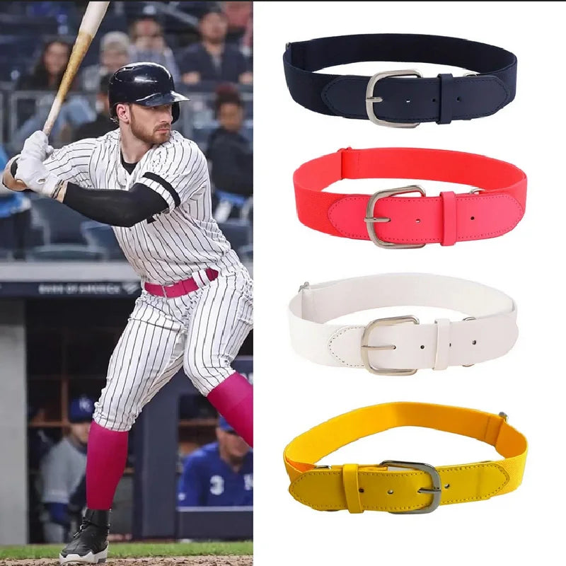 Durable Baseball Belt - Elastic - Mens - Club - Leisure - Elastic Belt - Sports - Girl - Softball - Elastic Loose Belt