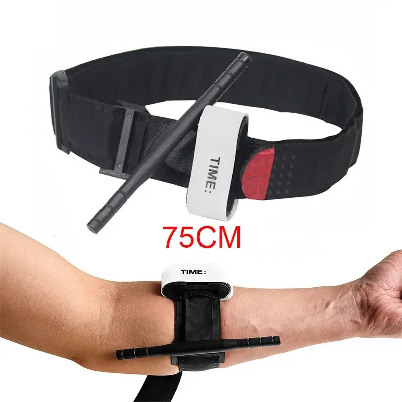 Tactical Combat Tourniquet - Military Grade Emergency Medical Equipment with Pen for First Aid & Outdoor Exploration