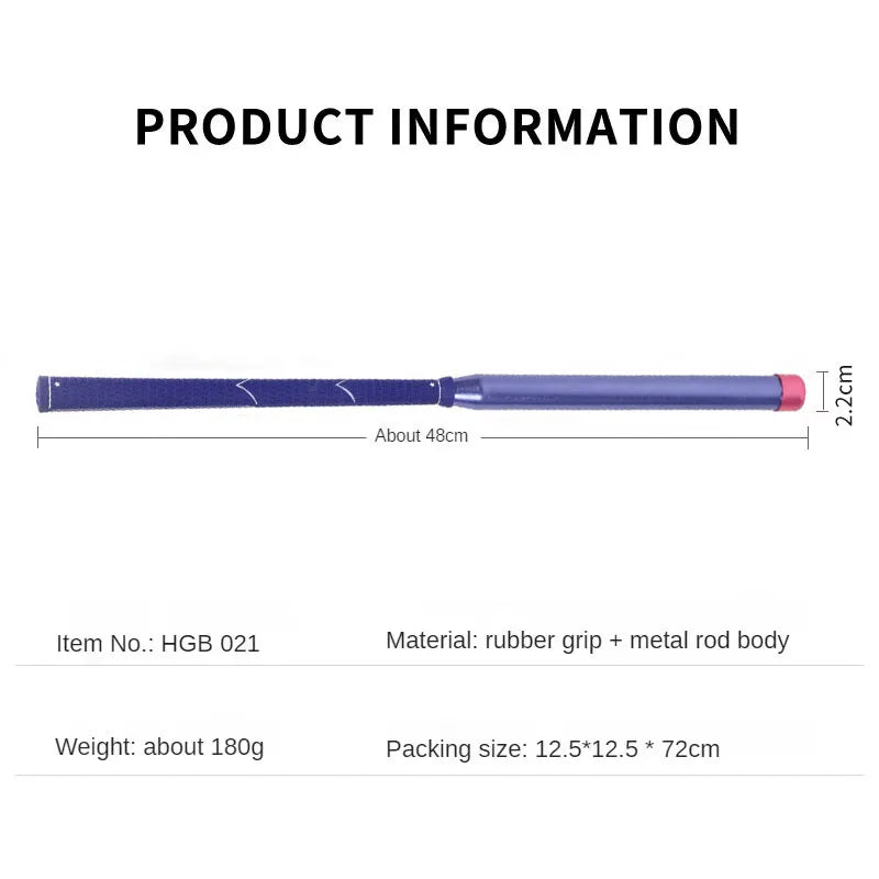 PGM Golf Practitioner Sound Swing Stick Rhythm Training Compact and Convenient Training Club Supplies HGB021