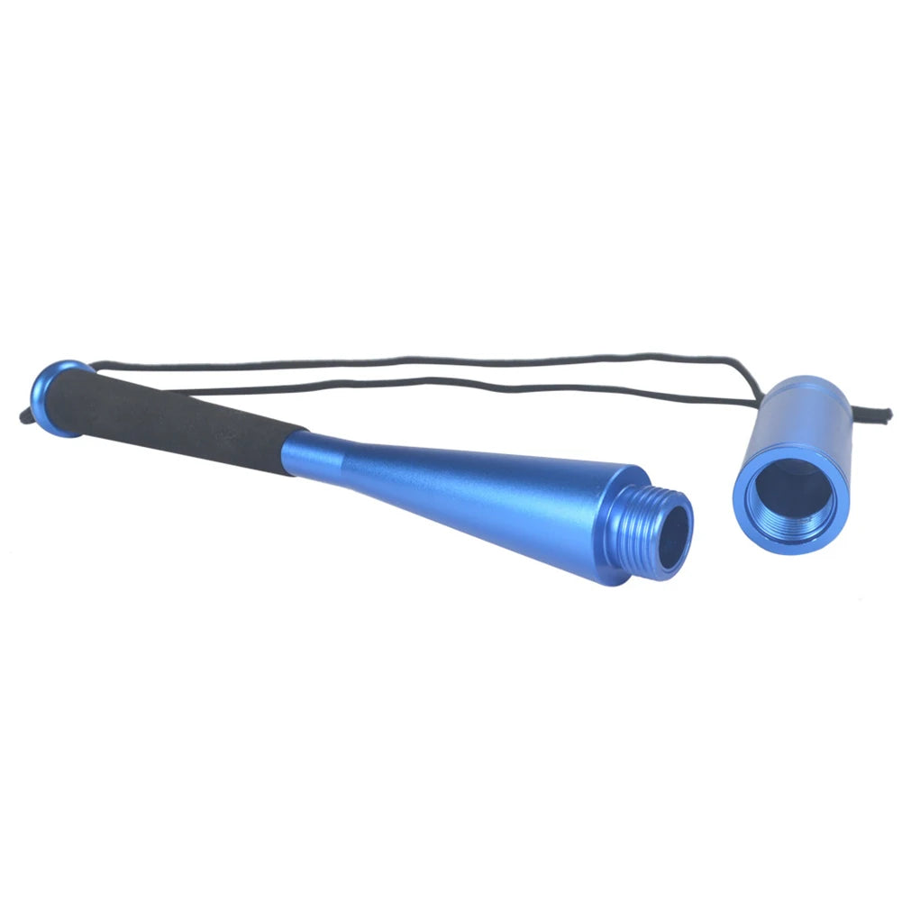 Professional Aluminum Alloy Fish Hammer - 24.7cm Fishing Priest with EVA Non-Slip Handle