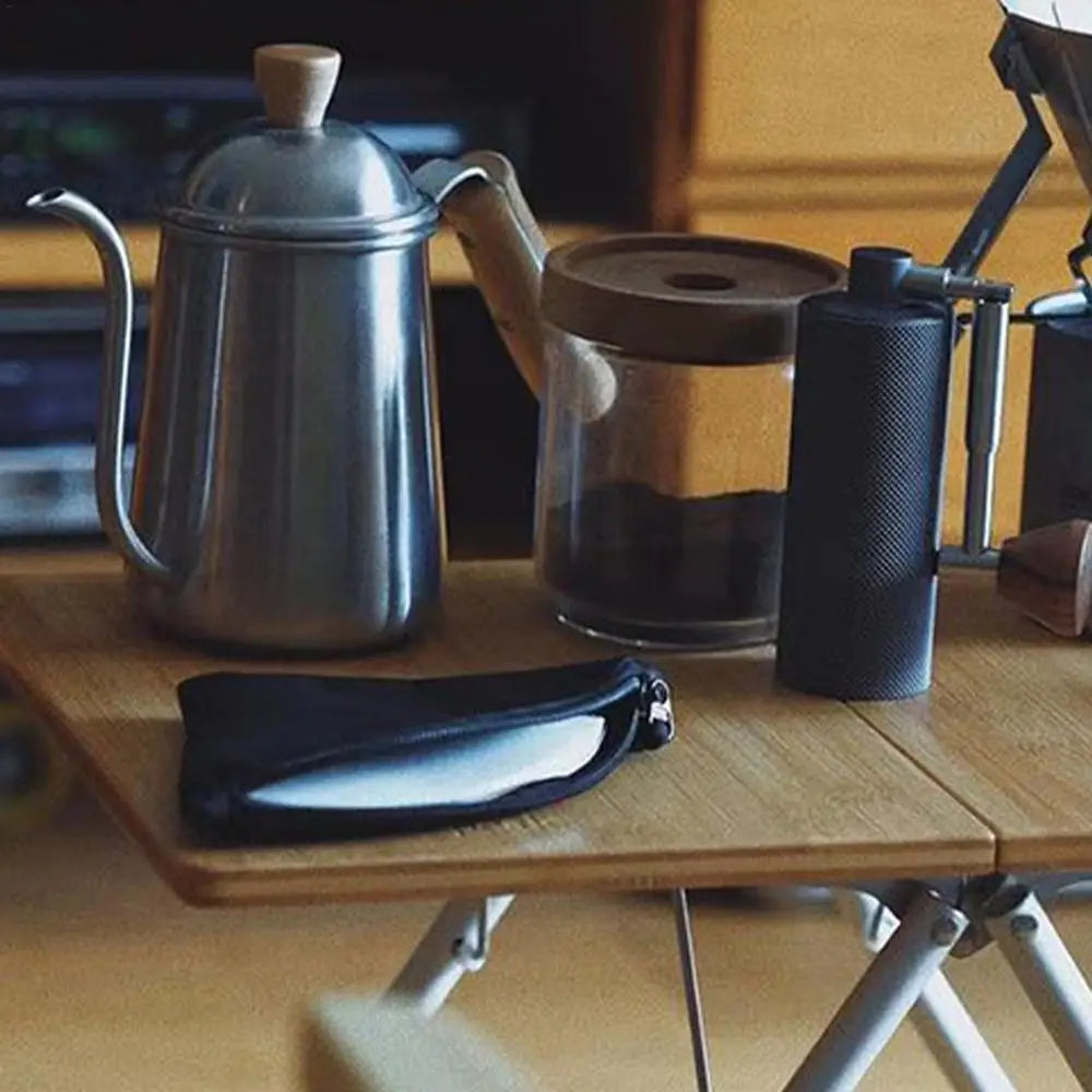 Waterproof Coffee Filter Storage Pouch - Dustproof Reusable Bag for Home, Camping & Hiking