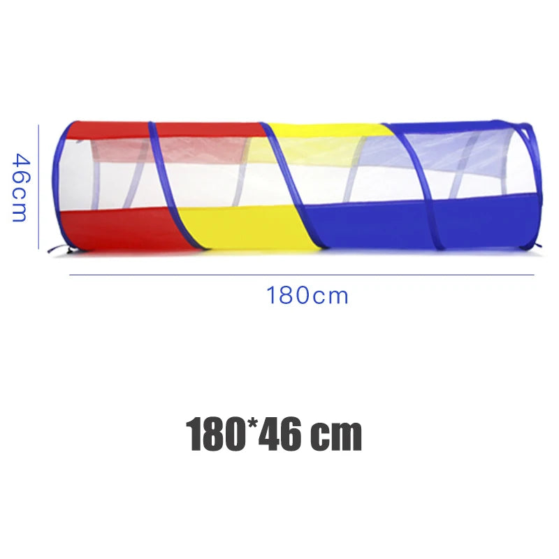 Portable Children's Tent - Crawling Tunnel - Beach Toys - Ball Pool - Kids' Pop-up Tent - Indoor Crawling Games - Child Play House - Tents