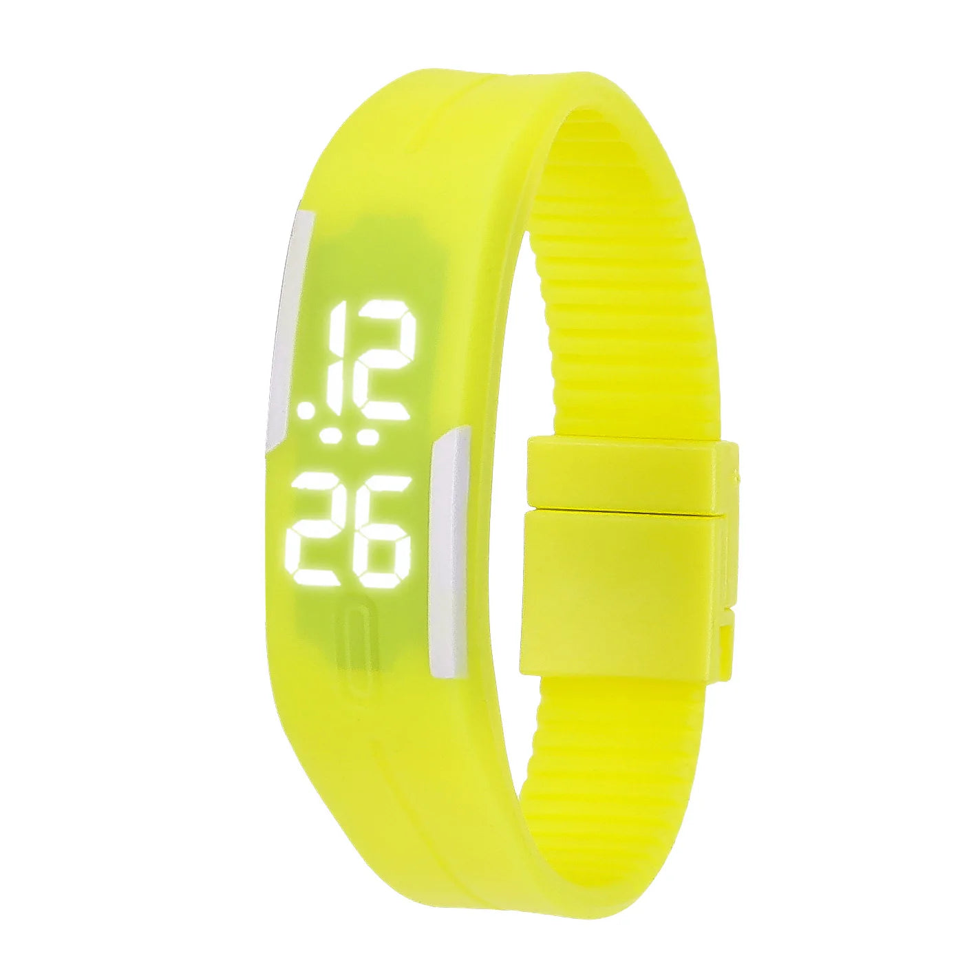 Digital LED Sports Watch - Silicone Strap Wristwatch for Kids, Boys, Girls, Men & Women