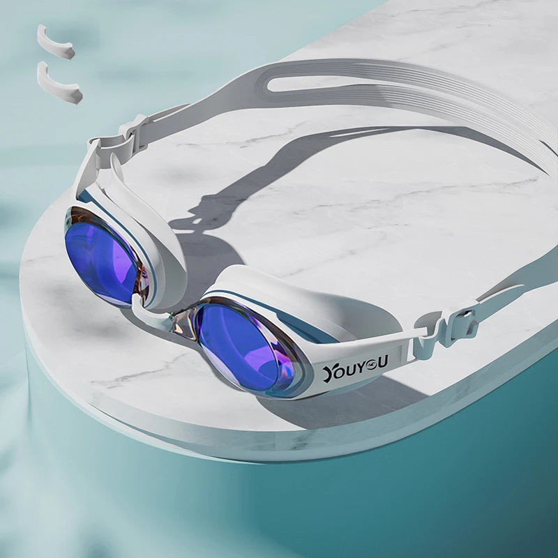 Professional Waterproof Swimming Goggles - Anti-Fog UV Protection Pool Glasses for Adults, Men, Women & Youth