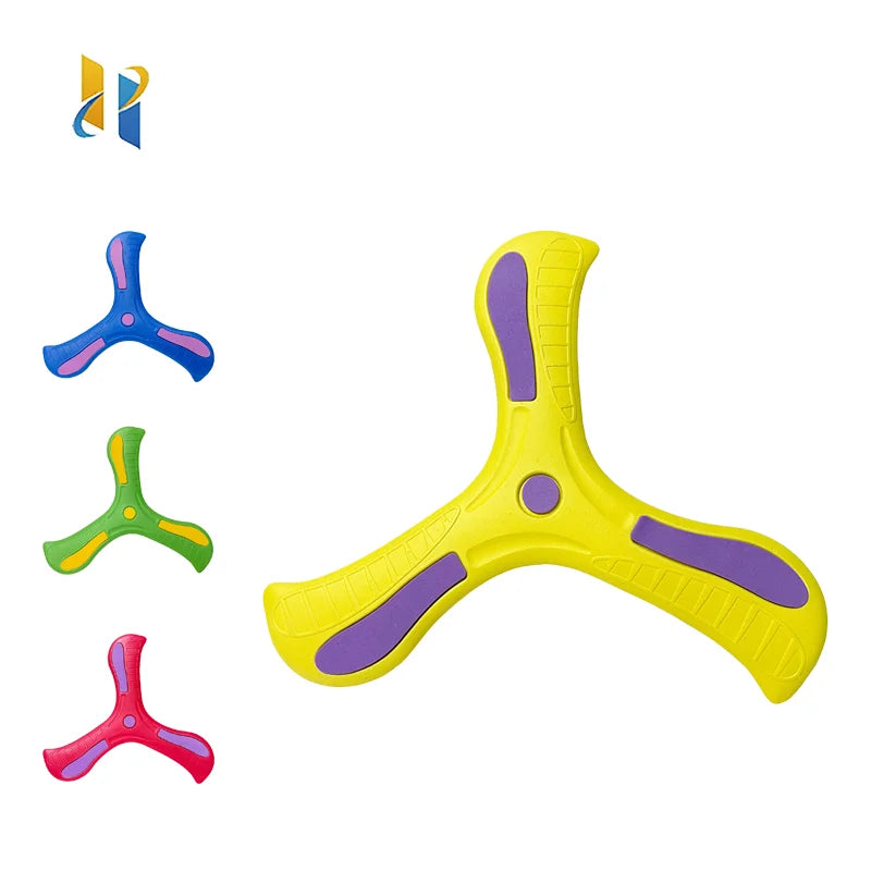 Boomerang Soft Three-Leaf Cross - Outdoor Toy Flying Disc