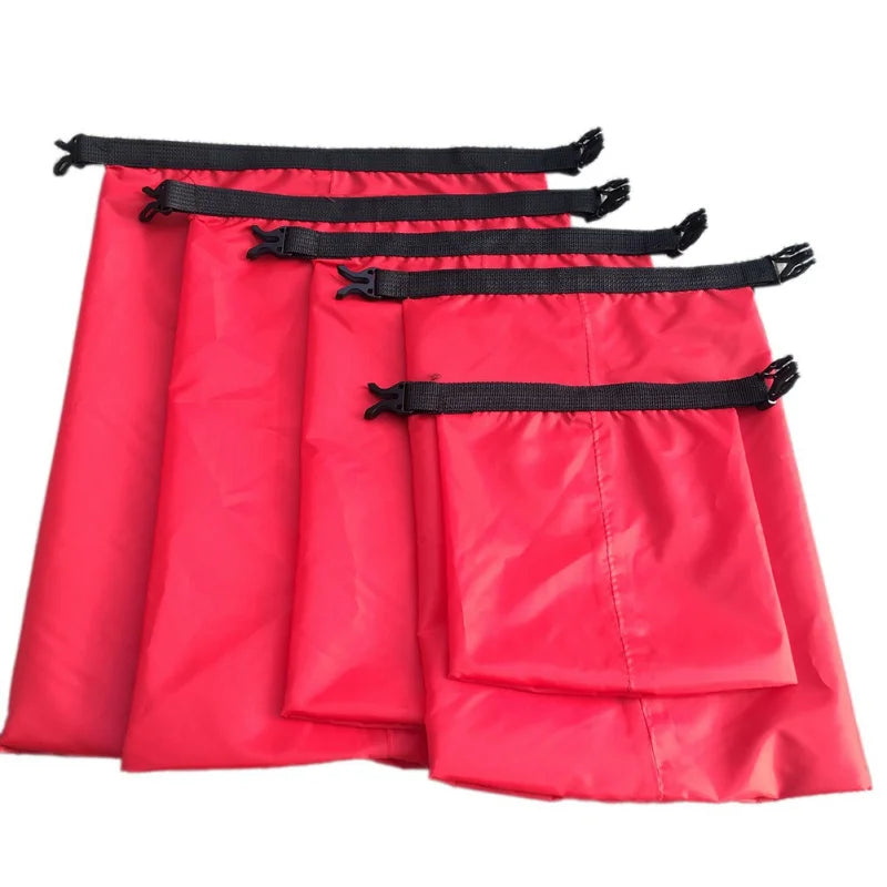 Waterproof Dry Bags Set of 5 - Multi-Purpose Storage Sacks for Camping, Hiking, Swimming, Kayaking, Rafting & Outdoor Adventures