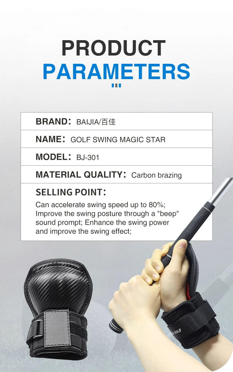 Golf Wrist Angle Corrector - Professional Swing Training Aid & Brace Band for All Skill Levels