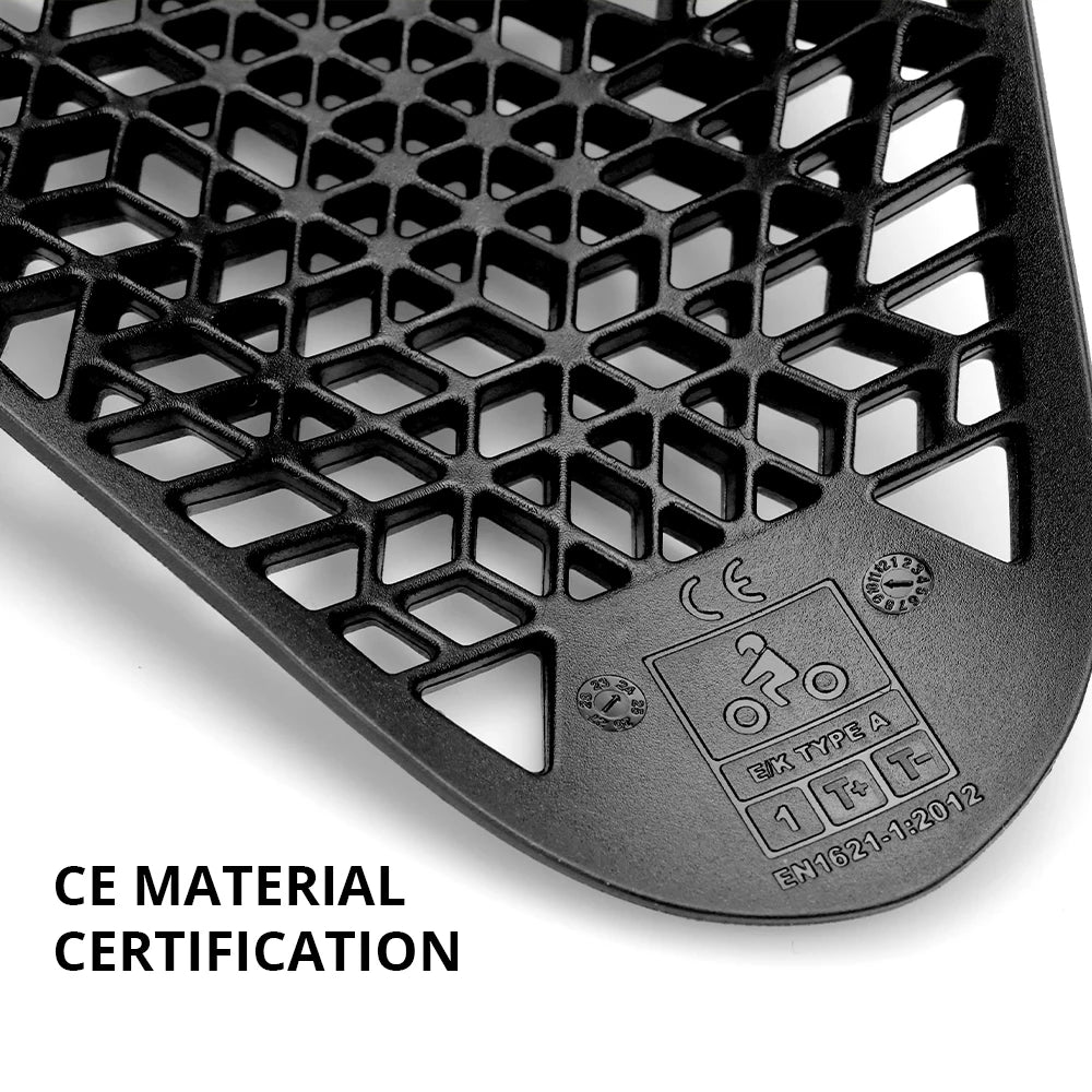 CE Certified Motorcycle Armor - Lightweight Ergonomic Impact Protection for Riding Jackets