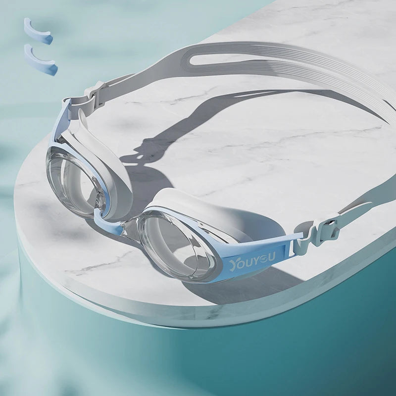 Professional Waterproof Swimming Goggles - Anti-Fog UV Protection Pool Glasses for Adults, Men, Women & Youth