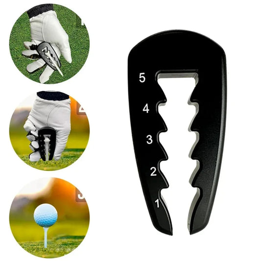 Golf Tee Height Adjustable Tool - Precision Tee Height Setter for Consistent Swings