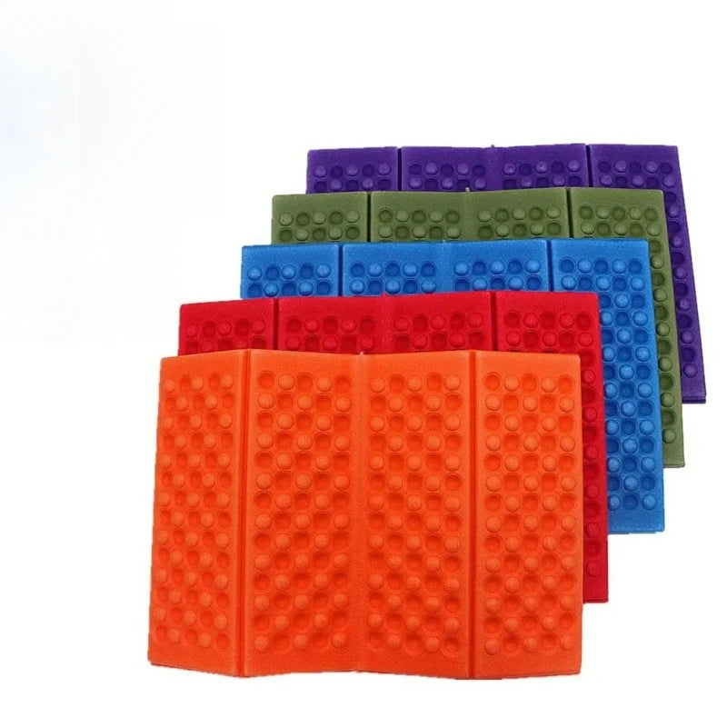 Honeycomb Massage Mat - 6-Fold XPE Cushion for Outdoor Activities