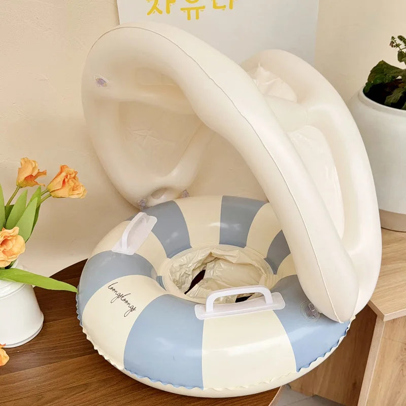 Inflatable Baby Swim Ring - Pool Float for Kids