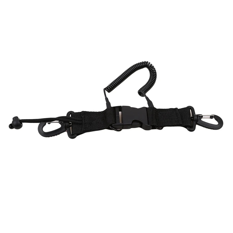 Underwater Sports Camera Lanyard - Quick Release Buckle with Secure Clips for Scuba Diving, Kayaking, Swimming & Water Sports Accessories