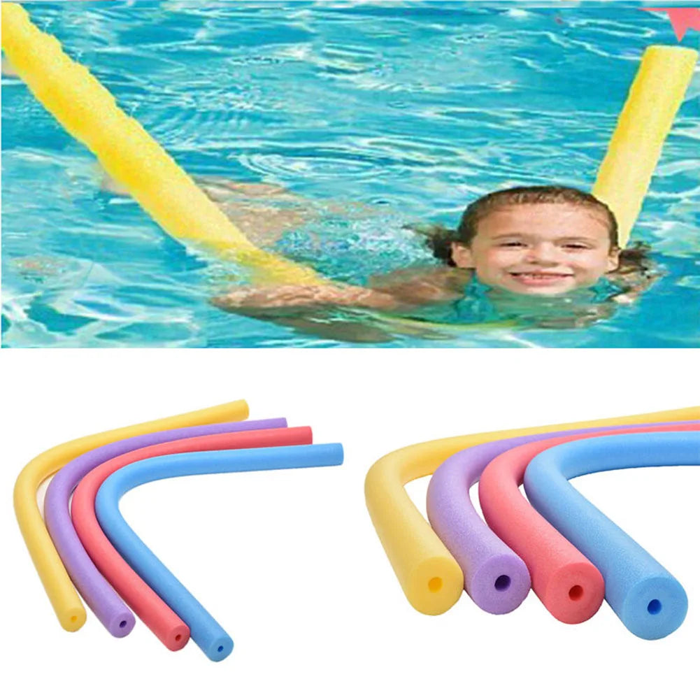 Flexible EPE Swimming Pool Noodle - Portable Summer Swimming Aid for Adults & Children with Underwater Scooter Feature