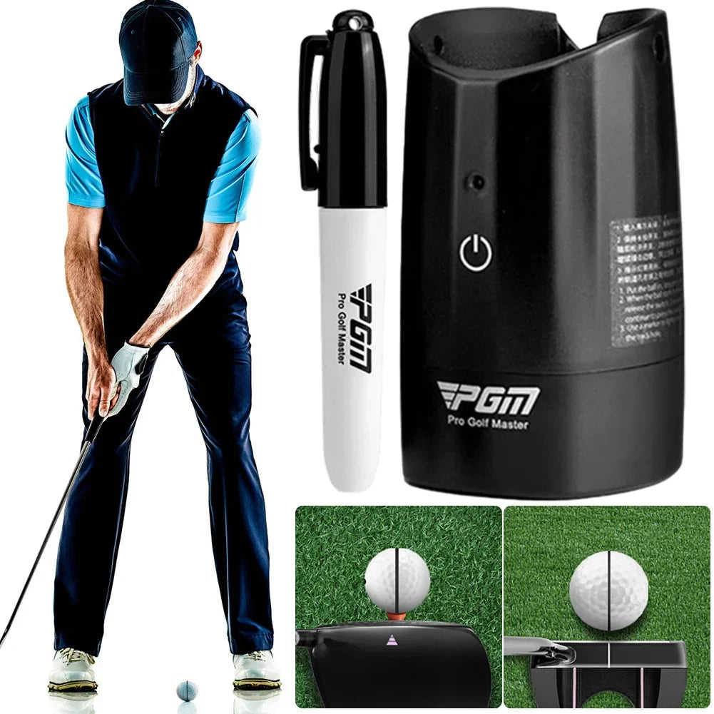 Electric Scriber, Golf Ball Liner, Alignment Tool, Center of Gravity Finder, Distribution Line Marker, Ball Painter, Golf Accessories