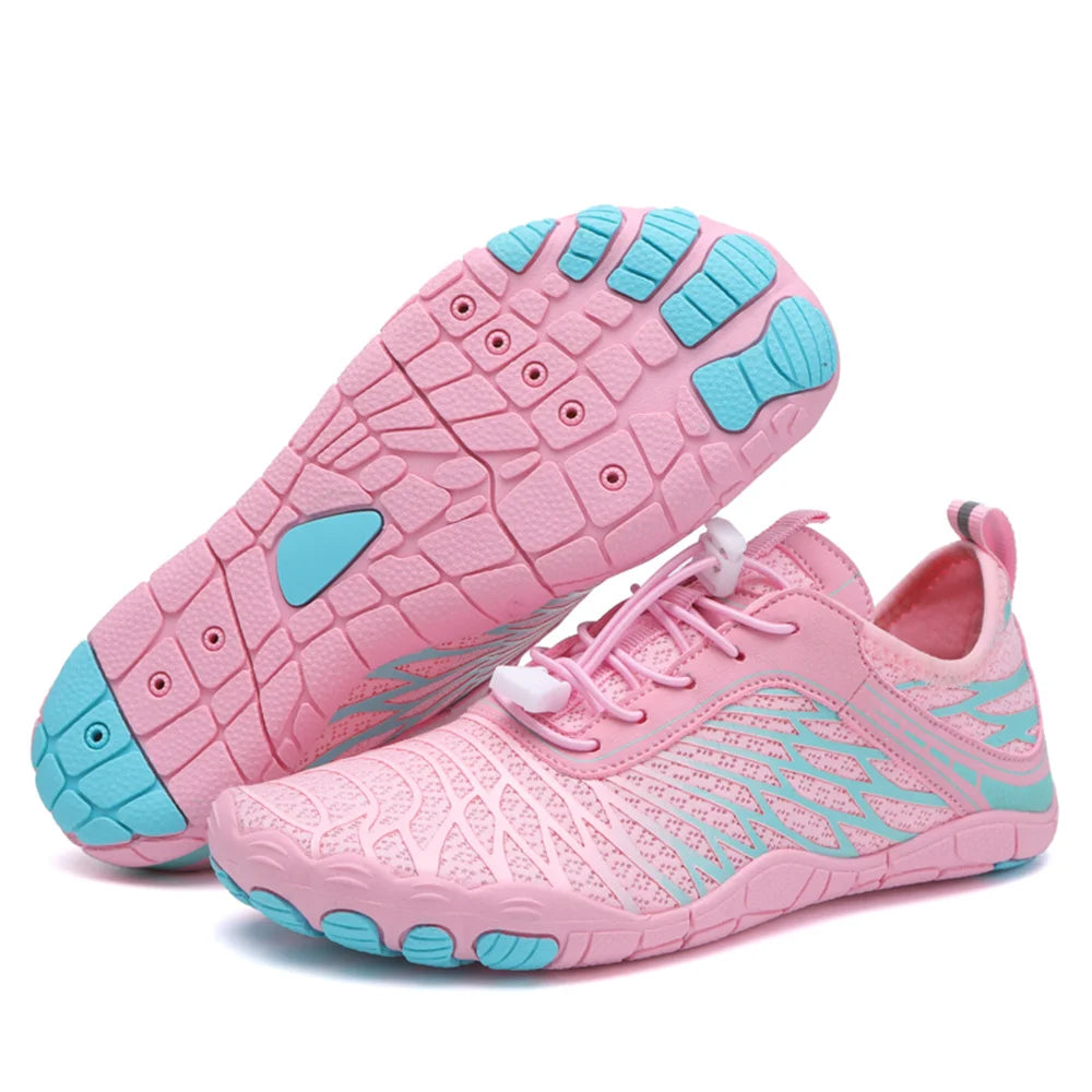 Unisex Water Shoes - Anti-Slip Quick-Dry Barefoot Aqua Sneakers for Beach Swimming & Outdoor Activities
