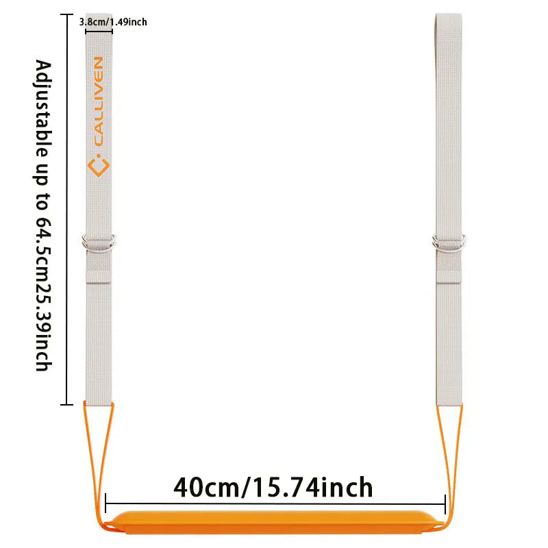 Adjustable Pull-Up Assistance Band - Horizontal Bar Training Power Band for Men & Women Indoor Home Fitness (1pc Elastic Band)