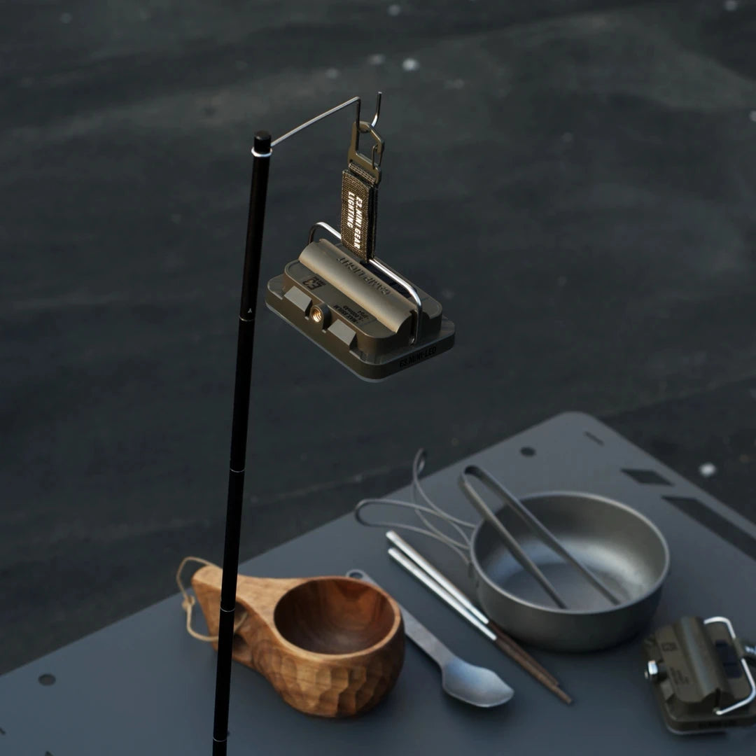 Rechargeable 5000mAh LED Camping Light - Waterproof Portable Hanging Tent Lamp for Outdoor Emergency Lighting