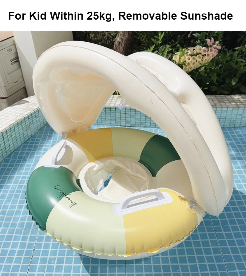 Inflatable Baby Swim Ring - Pool Float for Kids