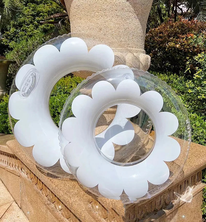 Inflatable Swimming Ring - Multi-Age Float Seat for Kids & Adults - Pool Water Safety Equipment