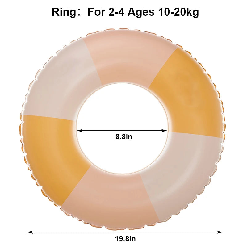 Inflatable Baby Swim Ring - Pool Float for Kids