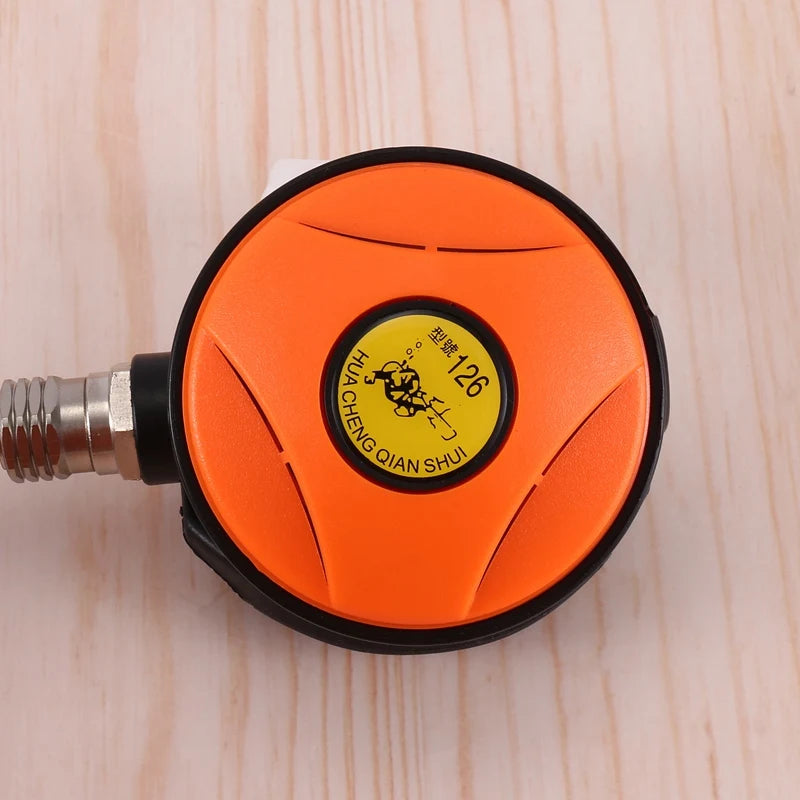 Professional Scuba Diving Regulator with Pressure Reducer - 2nd Stage Dive Equipment for Snorkeling