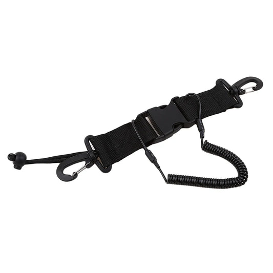 Underwater Sports Camera Lanyard - Quick Release Buckle with Secure Clips for Scuba Diving, Kayaking, Swimming & Water Sports Accessories
