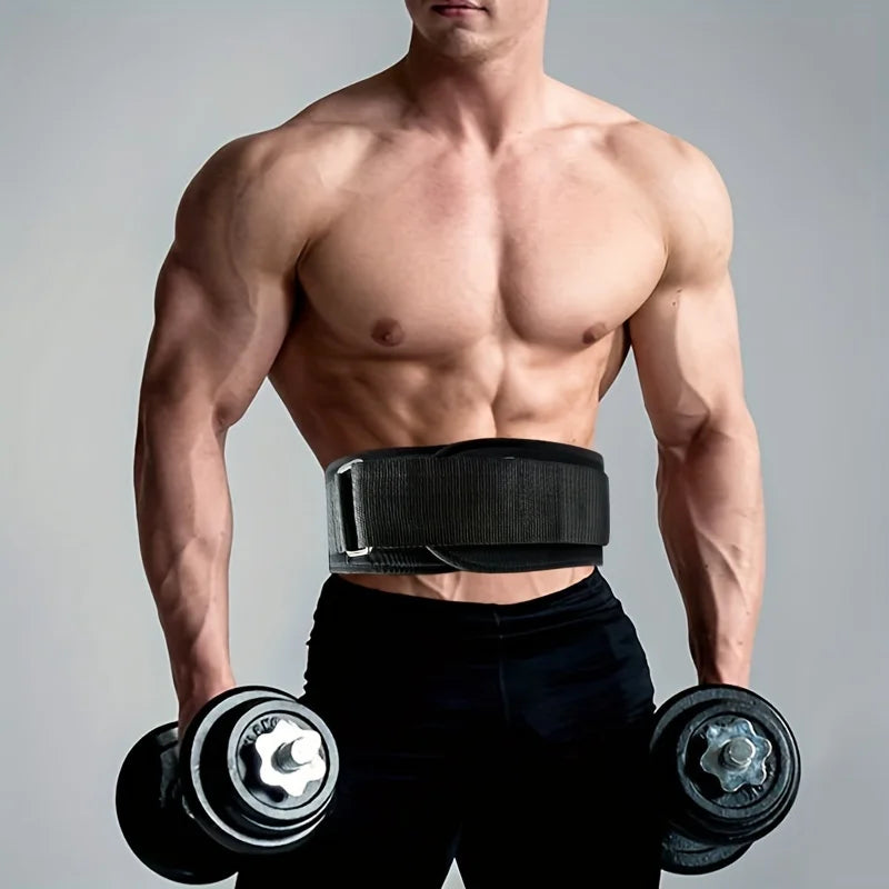 Enhanced Back Support Belt for Women & Men - Relieves Lower Back Pain & Provides All-Around Lumbar Support for Gym & Outdoor Sports