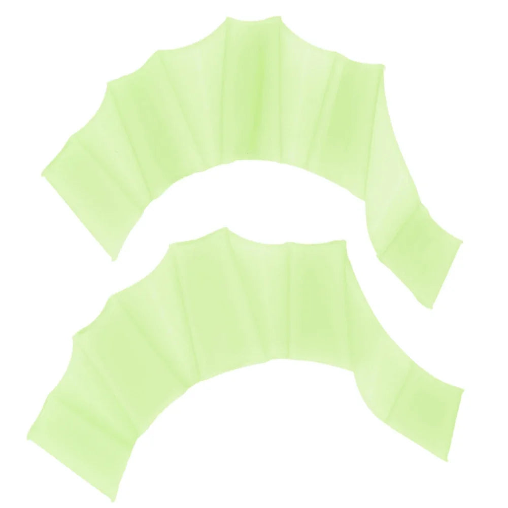 Swimming Training Hand Paddles & Webbed Gloves - Water Sport Fins Flippers for Adults & Children