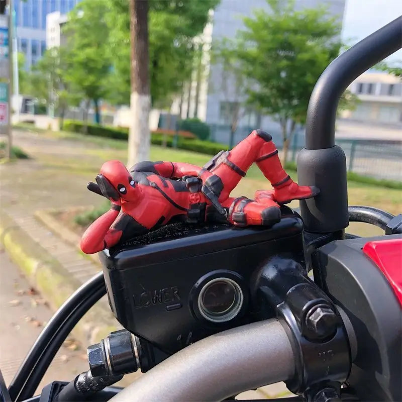 Deadpool Anime Action Figure - Mini Car Dashboard Decoration Pendant Doll Toy Gift