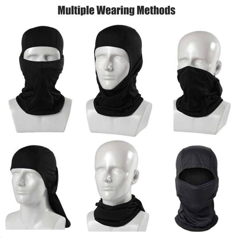 Multi-Sport Camouflage Face Mask - Full Coverage Balaclava for Cycling, Hunting, Hiking, Skiing & Motorcycle Riding