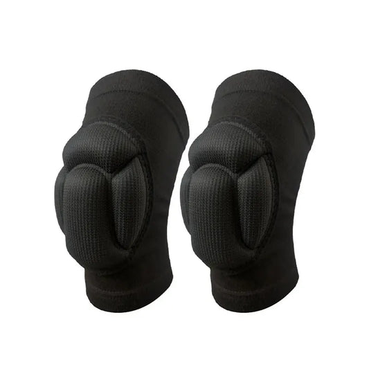 Professional Sports Knee Pads - Thickened Elastic Protection for Basketball, Volleyball & Fitness (1 Pair)