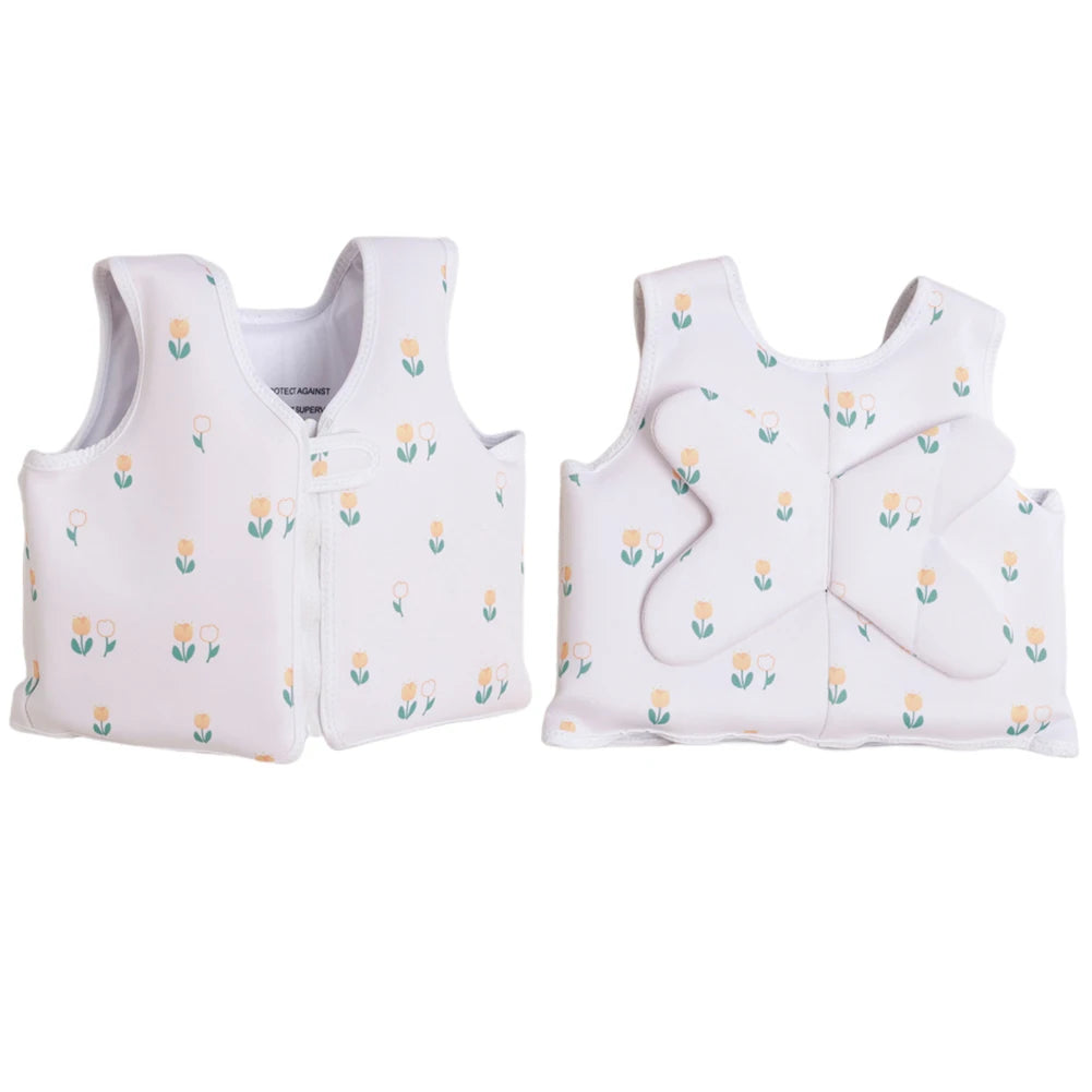 Children's Cartoon Swimming Life Vest - Toddler Buoyancy Aid Jacket for Pool Safety
