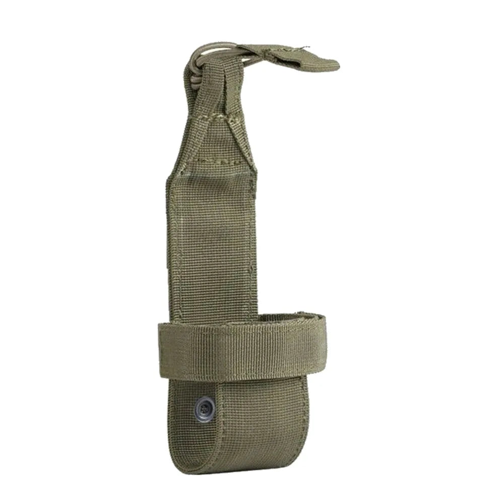 Tactical Water Bottle Holder - MOLLE Compatible Nylon Pouch for Outdoor Activities, Camping, Hiking, Hunting & Travel