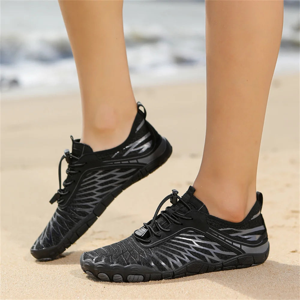 Unisex Water Shoes - Anti-Slip Quick-Dry Barefoot Aqua Sneakers for Beach Swimming & Outdoor Activities