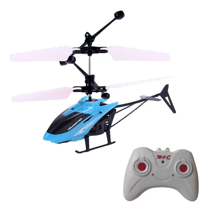 Rechargeable Mini RC Drone - Remote Controlled, Safe, Fall-Resistant, RC Helicopters - Drone for Children