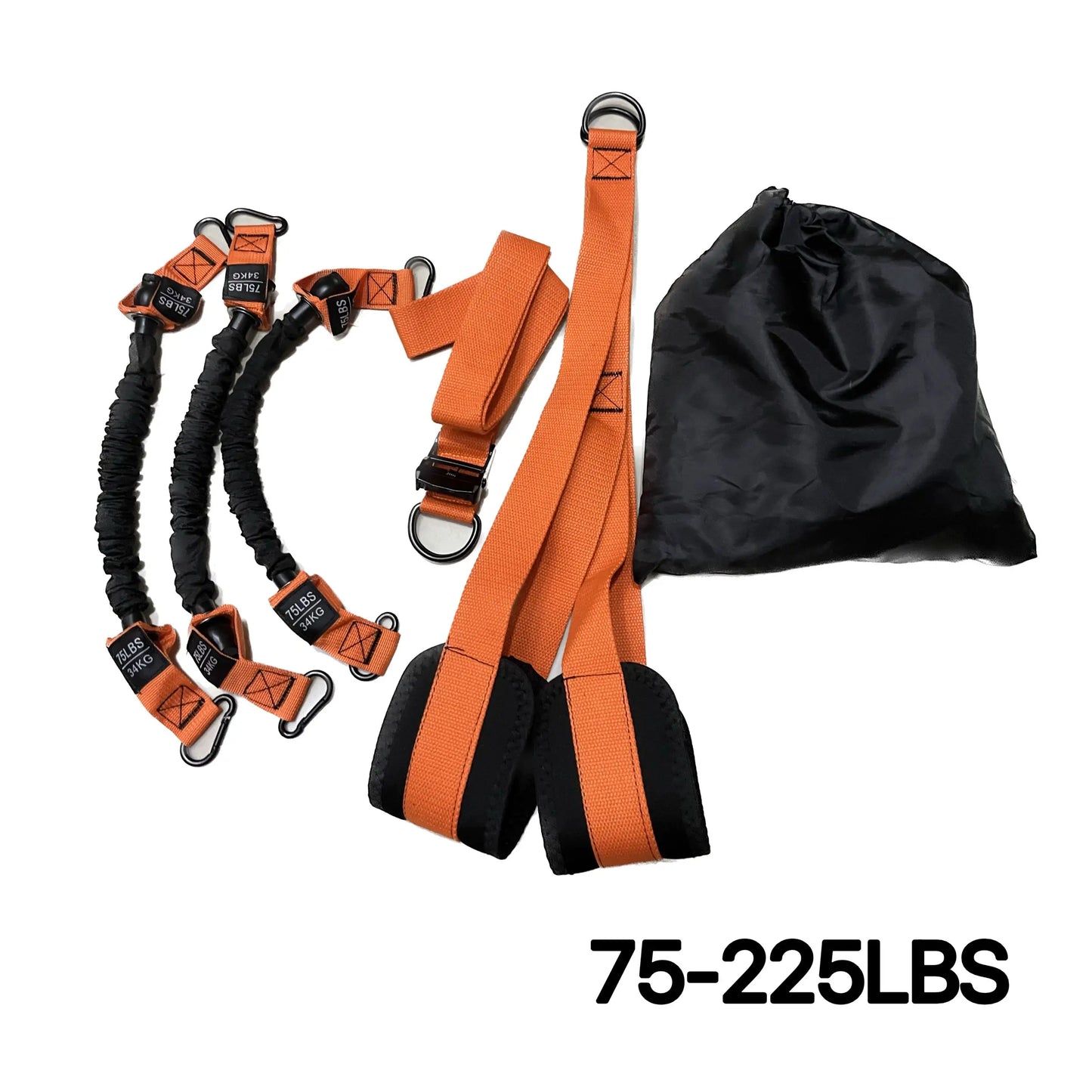 Assisted Pull-Up Resistance Bands - 75-300 lbs Multifunctional Strength Training Belt for High-Intensity Workouts