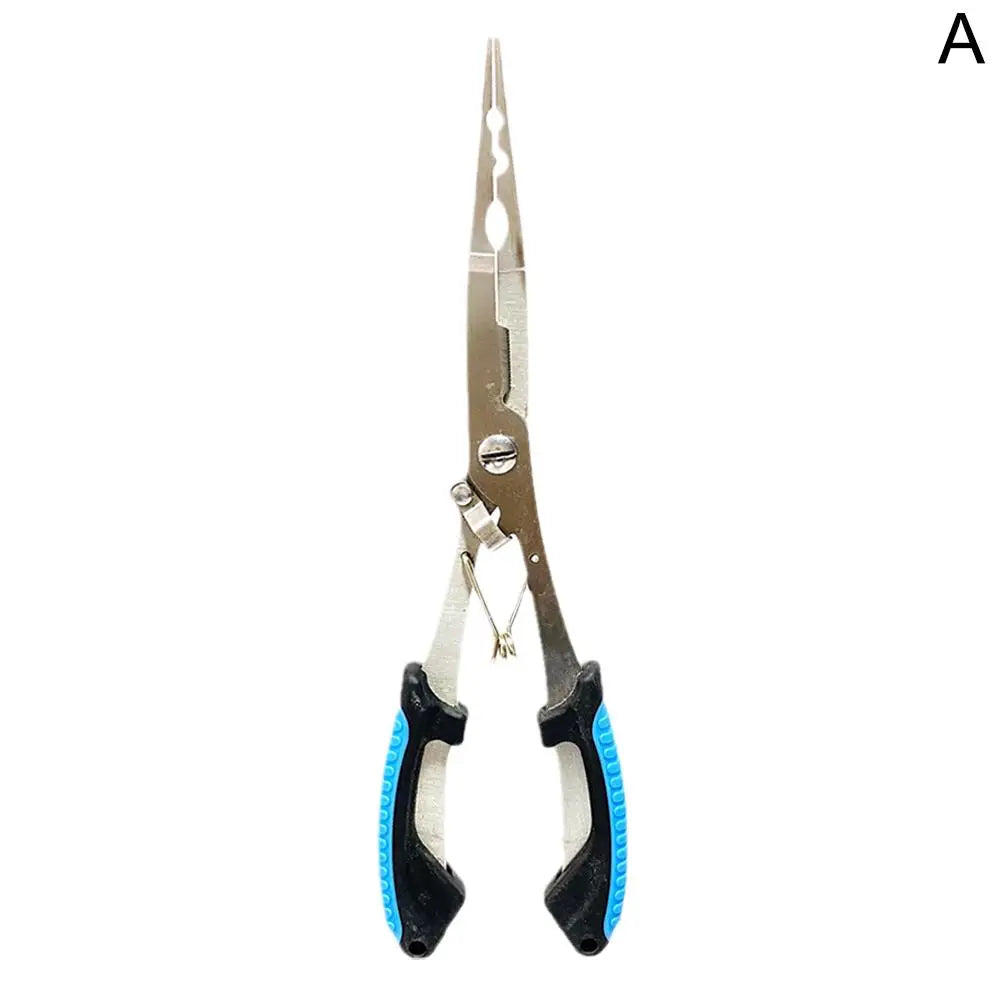 Ergonomic Fishing Pliers - Anti-Slip High-Strength Multifunctional Tool for Cutting Line and Tying Hooks