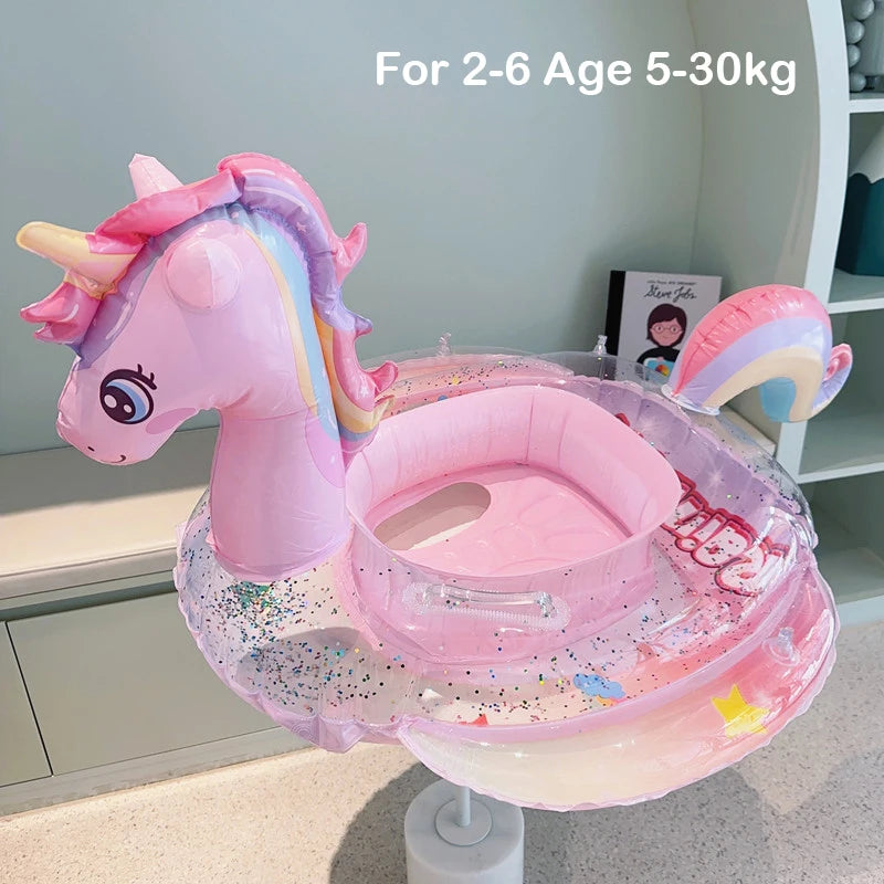ROOXIN Adult Inflatable Swimming Ring - Pool Float Tube with Seat Design for Water Play and Beach Parties