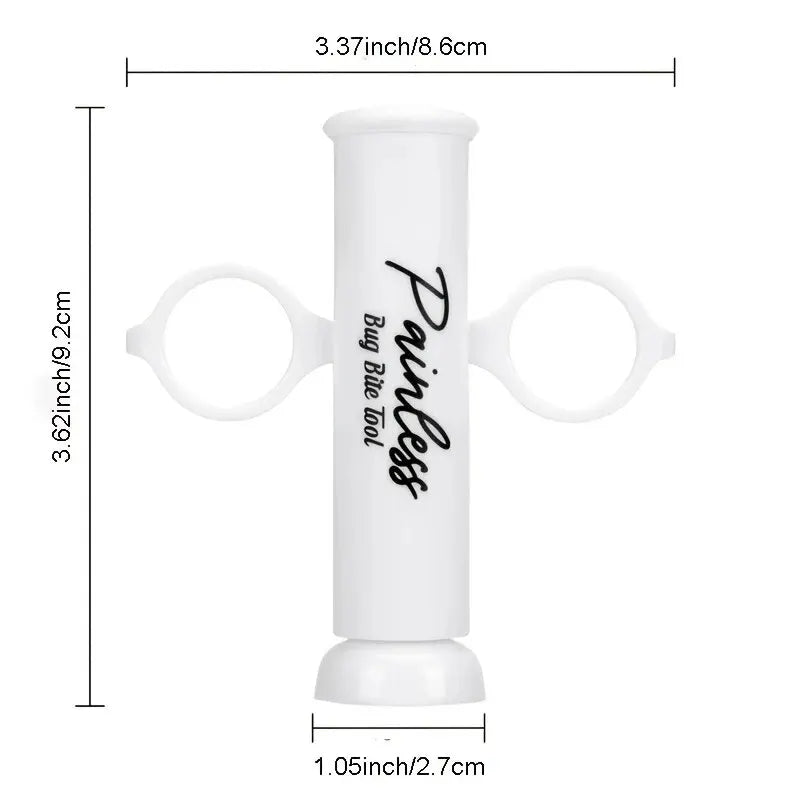 Natural Insect Bite Relief Tool - Chemical-Free Poison Extractor for Bug Bites, Bee & Wasp Stings