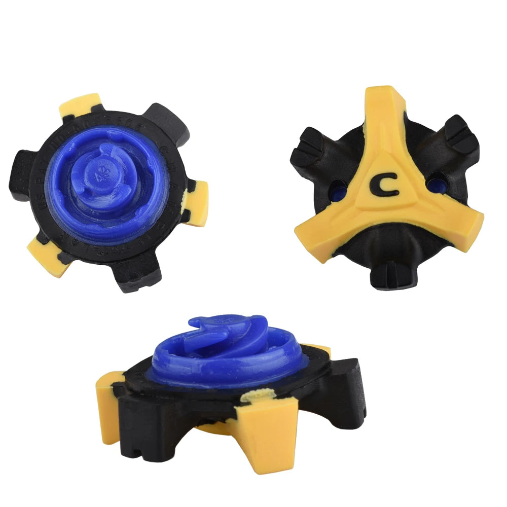 Golf Shoe Studs Set - 14 Piece Quick-Twist Design with Installation Wrenches - Premium Durable Accessories for Men & Women Golfers