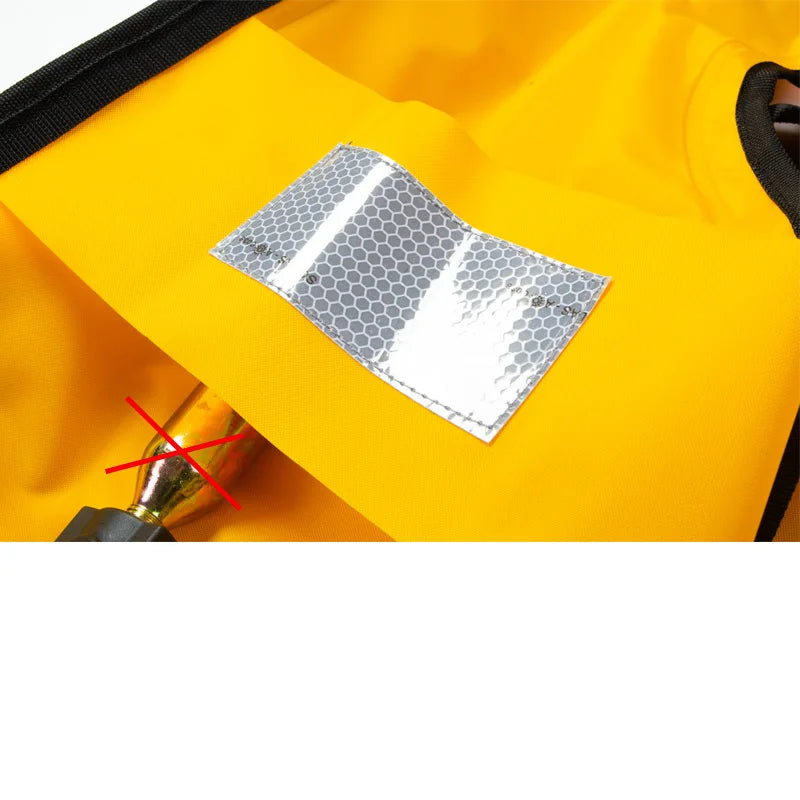 Adult Auto-Inflatable Life Jacket - Manual PFD 150N for Water Sports, Fishing & Rafting